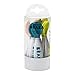 BEABA 2nd Stage Ergonomic Baby Cutlery, Set of 10 (6 spoons + 4 forks), Assorted