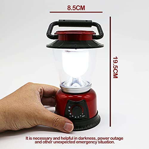 FANT.LUX LED Lantern 120LM Variable Power Retro Battery Operated Camping Light COB High Brightness for Hiking Fishing Repair and Emergency Lighting - Image 8