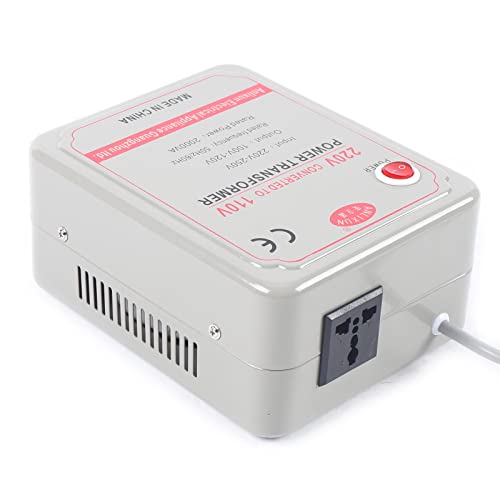 Ecoggeder 2000W convertidor de voltaje Transformador 220V 250V a 100V 120V, convertidor, convertidor paso abajo, transformador de voltaje, transformador de voltaje