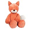 Nattou 296038 Grote knuffel Oscar de vos, vriendje vanaf de geboorte, hoogte: 75 cm, Fanny & Oscar, oranje