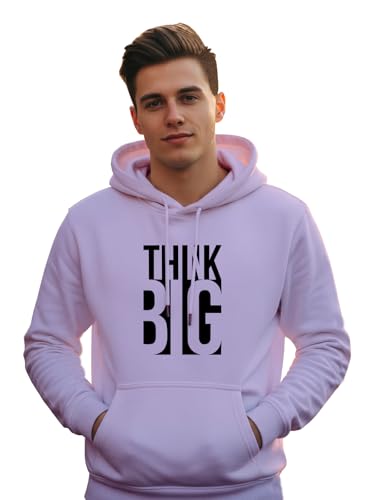 Image of XENOVAURBAN Hoodie for Men /Women | Unisex fit Cotton Fleece Hooded Sweatshirt - THINKB1