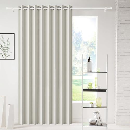 HMYI Magnetic Closure Pleated Look Theater Grade 100% Blackout Grommets