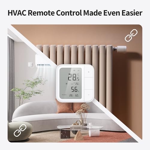 Sensors Aqara Thread/Zigbee Smart Climate Sensor W100,Temperature and Humidity Monitoring,Wireless Remote HVAC Control, 3 Customizable Smart Buttons,Works with HomeKit, Alexa, Google & More SmartThings Compatible Sensors Aqara Thread/Zigbee Smart Climate Sensor W100,Temperature and Humidity Monitoring,Wireless Remote HVAC Control, 3 Customizable Smart Buttons,Works with HomeKit, Alexa, Google & More SmartThings Compatible