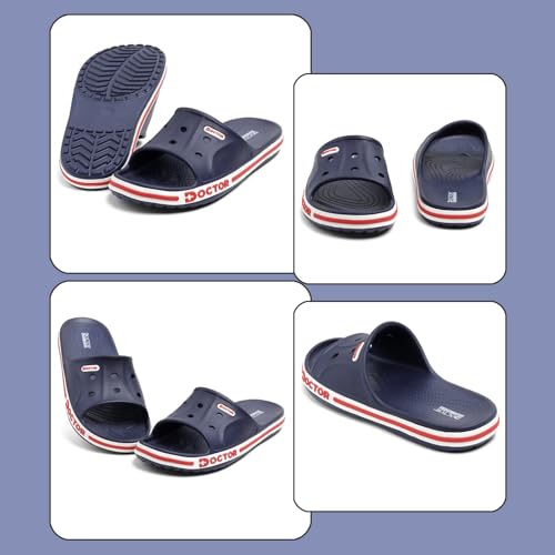 Image of Men EVA Slide Slippers | Lightweight Anti-Slip Casual Slides | Breathable Comfort Sandals for Indoor Outdoor Everyday Wear Walking Slippers