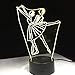 Produktbild 3D Illusion Lampe Ballett Tanz Mädchen Männer Design Acryl Home Office Bedside Dekoration Student School Abschlussgeschenk