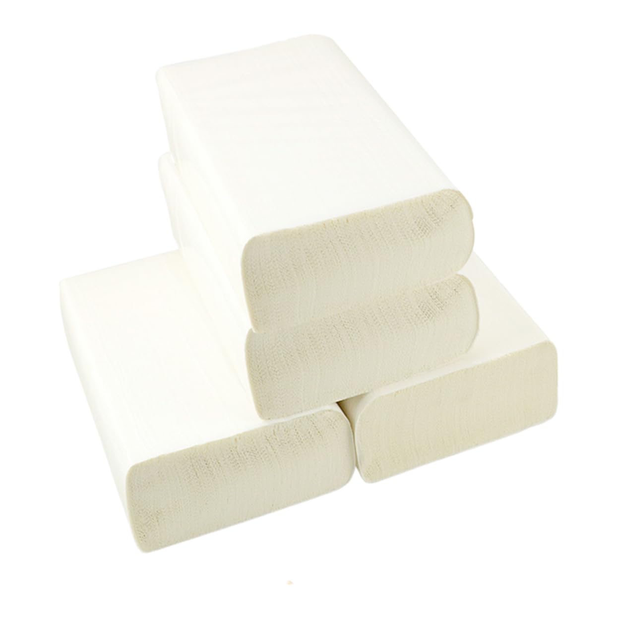 PLAFOPE Carta Assorbente da Cucina Spesso 4 Pezzi in Polpa di Legno Asciugamani di Carta Assorbenti senza Irritazione per Mani Casa Hotel