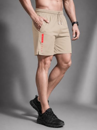 Image of Dpassion Quick Dry Polyester Sport Shorts for Men |Gym, Running and Regular Shorts