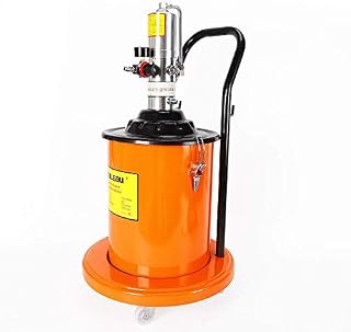 Grease Pump, 5 Gallon Air Operated High Pressure Grease Pump + Pneumatic Universal