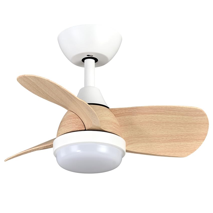 Eden pulse Ventilador DC 24W 3 Aspas 60D 2400lm 6 Velocidades 3000-4500-6000K con Control Remoto, Memoria y Temporizador - Ideal para climatización y confort.