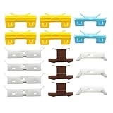 16 Pcs Windshield Roof Molding Clips Side Repair Set fit for H-onda Accord 2003-2017,for H-onda Civic 2007-2011, for Acura TL 2004-2009,for Acura TSX 2004-2008(Replace 91570SJD003 73154SNA003)