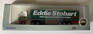 FloZ for Oxford for Eddie Stobart for Scania Highline Curtainside Truck Pre-Built Model