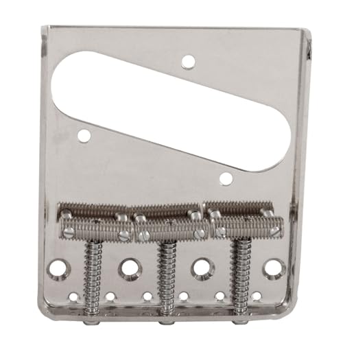 ALLPARTS TB-0020-L01 �M�^�[�u���b�W ���t�g�n���h �e���L���X�^�[�p Nickel Vintage 3 Saddle Bridge �I�[���p�[�c