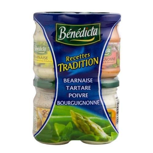 Bénédicta - Sauces Tradition 330G - Lot De 4 - Prix Du Lot - Livraison Rapide En France Métropolitaine Sous 3 Jours Ouverts