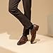 Poerkan Zapatos de vestir formales Oxford & Derby para hombre: zapatos clásicos de cuero con cordones en negro y marrón con detalles de brogue de charol Imagen de Poerkan Zapatos de vestir formales Oxford & Derby para hombre: zapatos clásicos de cuero con cordones en negro y marrón con detalles de brogue de charol
