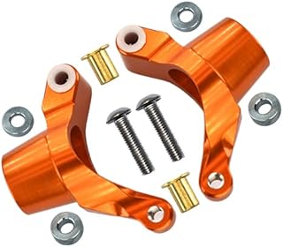 GPM For Tamiya GF01 & TL01 Upgrade Parts Aluminum Rear Knuckle Arm - 1Pr Set Orange