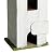 Glitzhome 18" H Hanging Birdhouse Distressed Solid Wood Cottage with Shutter Texture Decorative Garden Bird House for Outdoor