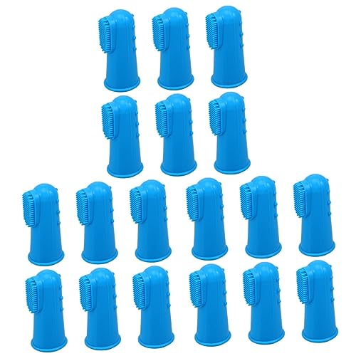 Brosses à dents pour animaux en silicone souple BESPORTBLE (Lot de 3)