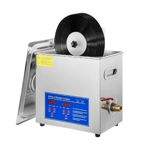 Nettoyeur à ultrasons 6,5 L domestique pour entretenir ses vinyles dans son salon