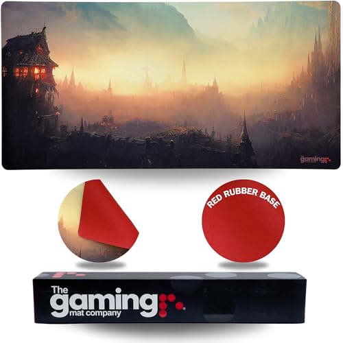 Tapis de Jeu MTG Grand Format 28x14 Pouces Hidden City Universel