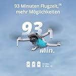 DJI Mini 4K Fly More Combo, Drohne mit 4K UHD Kamera für Erwachsene, unter 249 g, 3-Achsen Gimbal Stabilisierung, 10 km Videoübertragung, autom. Rückkehr, 3 Akkus für 93 min Flugzeit, C0, QuickShots – Bild 5