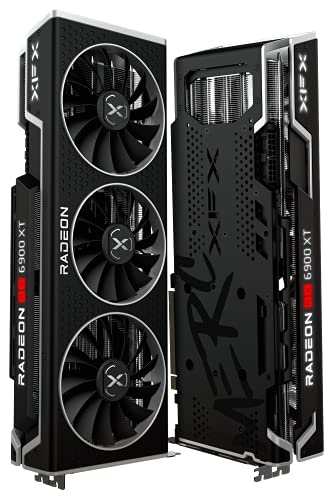 Image of XFX Speedster MERC319 AMD Radeon RX 6900 XT Limited Black Gaming Graphics Card with 16GB GDDR6, HDMI, 3xDP, AMD RDNA 2 RX-69XTACSD9