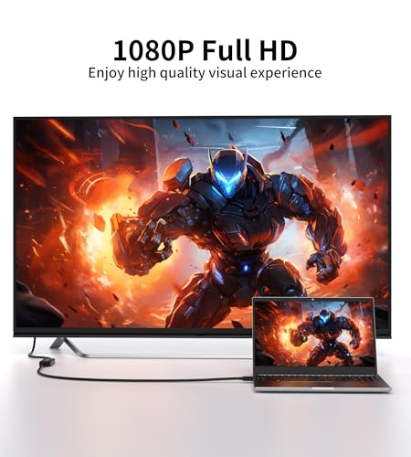 Cable HDMI a DisplayPort 4K sin alimentación externa para monitor y PC 4