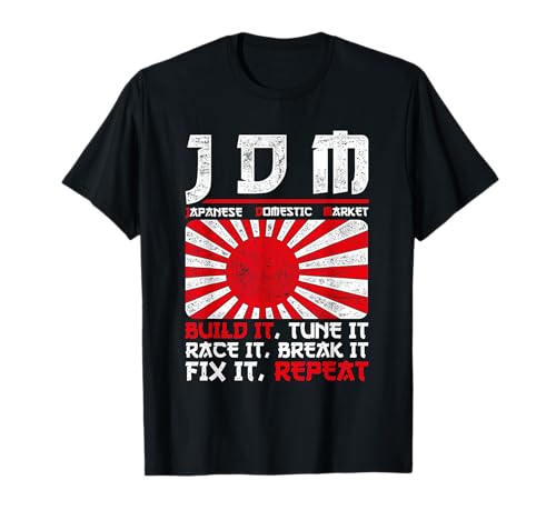 JDM Motorsport Car Tuning Automotive Maglietta