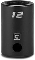 Vista 16 de Capri Tools 6 mm Shallow Impact Socket, 3/8-Inch Drive, 6-Point, Metric