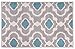 Moroccan Trellis Contemporary Gray/Blue 2' x 3' Indoor Area Rug