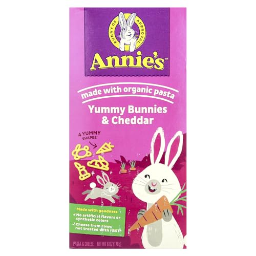 Annie's Homegrown, Macaroni and Cheese, Bunny Pasta with Yummy Cheese, 6 oz (170 g)