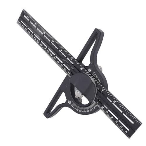 Règle d'angle combinée 300 mm avec position rapide et précise pour moulage - 4