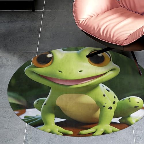 Tapis grenouille mignonne pour sol de chambre sans glisser