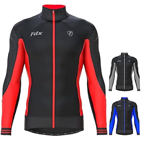 FDX Men's Thermodream Winter Cycling Jersey Cover