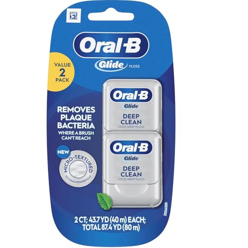Glide Floss, Deep Clean Mint, 80 metri, confezione doppia