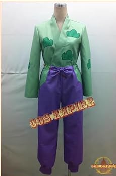 コスプレ衣装　ウィッグ付き　忍たま　忍たま乱太郎　七松小平太　私服　セット Amazon.co.jp: [SARRLUPU] 忍たま乱太郎 七松 小平太 コスプレ衣装