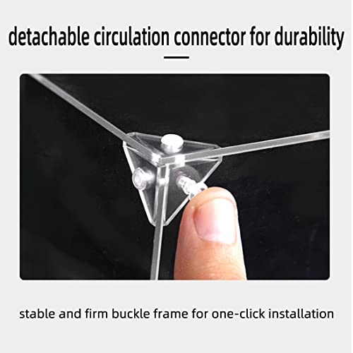 MSEI Acryl Schaukasten Staubschutzhaube Vitrine für Lego Vespa 125 10298 Modell - 2mm – Bild 5