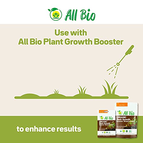 All Bio - Organic Lawn Food - Lawn Care, Booster And Restore/Safe For Family And Pet/Mixed In Water/Foliar Spray. Covers Approx. 1,400 Sq.ft (10G) #TOP4