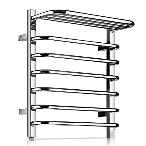 Homeleader Stainless Steel Towel Warmer, 9 Bars Heated Towel Rack and Drying...