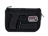 G. Outdoor Products GPS GPS-912PC Compression Molded Pistol Case for Smith & Wesson M&P in Black