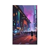 Spécifications de la taille : avec une taille généreuse de 66 x 40,6 cm, ces torchons de cuisine Cyberpunk Cityscape Print No.13 sont conçus pour s'attaquer aux tâches quotidiennes de cuisine, du séchage de la vaisselle à l'essuyage efficace des mains