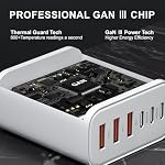 USB C Wall Charger Block, 65W GaN 6-Port Fast Charging Block,PD USB C Plug Adapter+QC Plug Compatible with iPhone iPhone 17/17 Plus/17 Pro Max/16/16 Plus/16 Pro Max/15 Pro Max/iPad Pro/14/13/12/11/SE