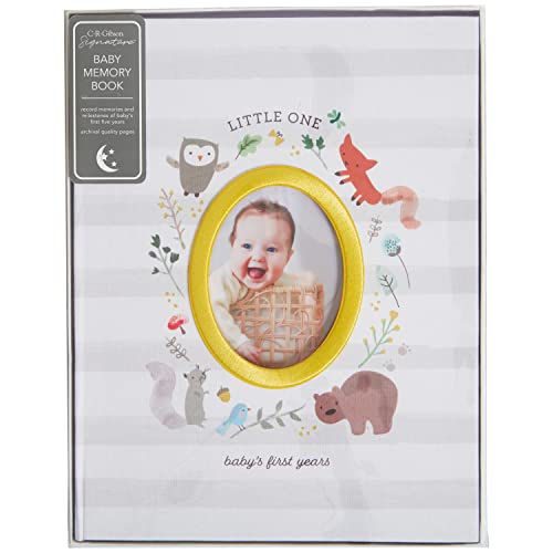 C.R. Gibson B2-24546 Little One Woodland Gender Neutral Baby Memory Book thumb #2