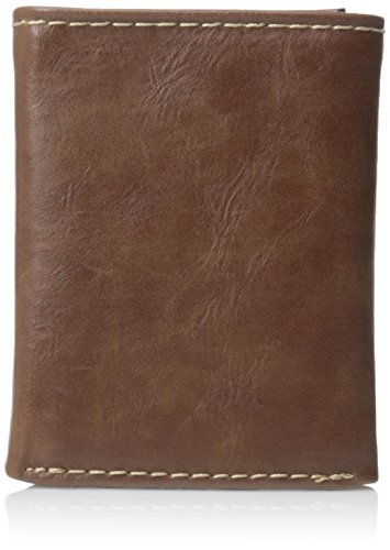 Columbia Men's RFID Blocking Lofton Trifold Security Wallet, Tan, One Size