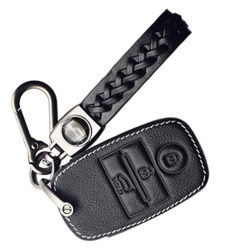 Capa de chaveiro de carro estojo de couro inteligente, apto para kia sorento sportage optima soul ri