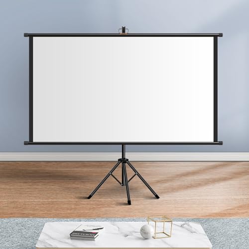 Pantalla de proyección con trípode portátil 60" 16:9