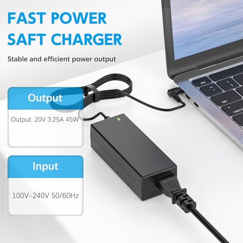 45W Laptop Charger for Lenovo IdeaPad 4.0x1.7mm Tip 9FT by LJO-EEIH - Used condition - Image 2