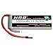 HRB 11.1V 5000mAh 3S 50C-100C LiPo Battery with Traxxas TRX Plug for RC DJI F450 Quadcopter RC Helicopter Airplane Hobby Drone and FPV
