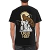 Men's Uriah Rock Band Heep High-Stretch Non-restrictive T-Shirt Loose and Comfortable Top Durable and Soft T-Shirt Multicolor S #3