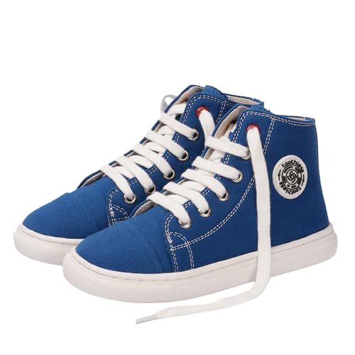 Image of toothless Canvas Shoes | Lace-Up Closure | Durable Canvas Upper | Cushioned Sole | Everyday Casual Wear for Kids