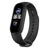 Xiaomi Mi Band 5 smartbracelet with 1.1-inch AMOLED True Color Display•Animated dial, 24-Hour...